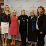 Saint Therese Executive Directors Brooke Peoples and Dinah Martin-Kmetz are joined by Senator Housley, Saint Therese resident Judy Kresge, Mayor Hemken during the Safe Care for Seniors event on October 23.