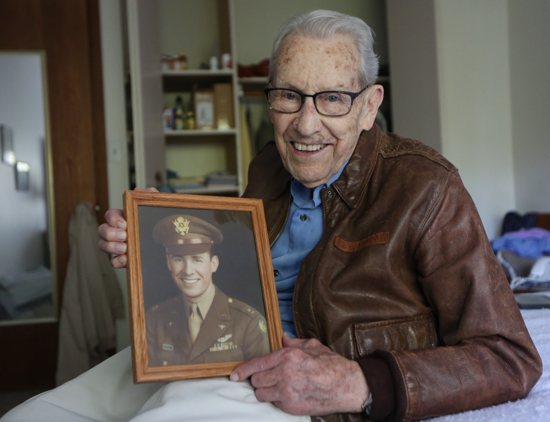 Don Stoulil, a veteran dedicated to faith, family and his country, piloted 31 missions in the cockpit of a B-17 credits St. Therese of Lisieux for survival.